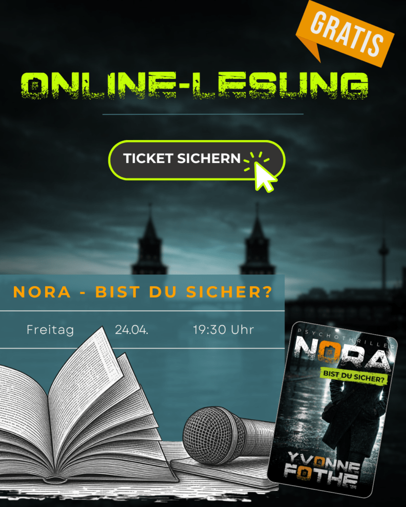 Yvonne Fothe Nora - Bist du sicher? Online-Lesung